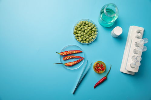 辣椒豌豆食品安全農業科技食品培育攝影圖 插畫 下載至來源處