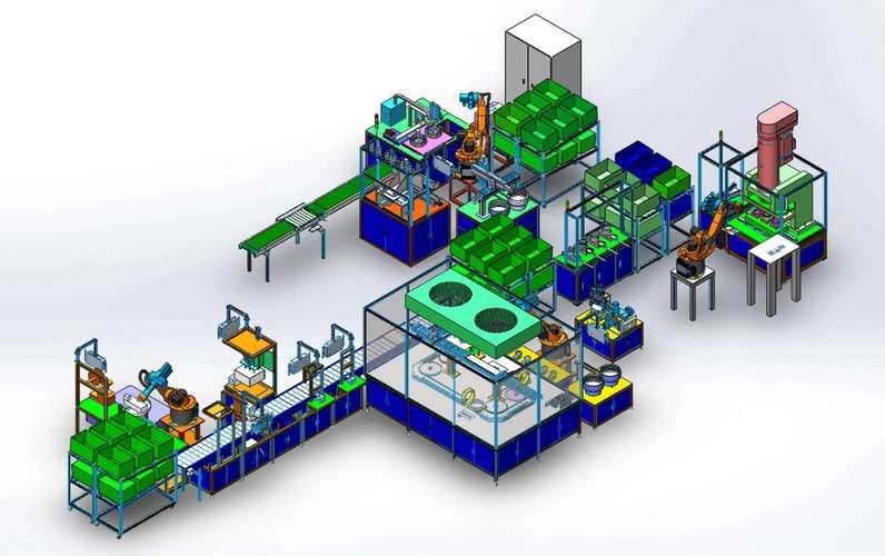 產品中心 / 自動化生產線_非標工廠工業自動化設備_上下料_桁架機械手