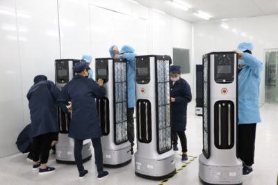 深蘭科技:LG首批智能消毒機器人產品順利交付!